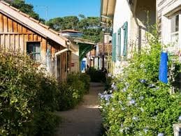 Le village ostréicole de L'Herbe, au Cap Ferret