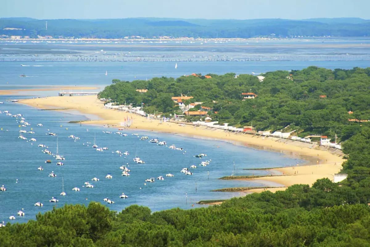 Vue de Pyla-sur-Mer et du Bassin d'Arcachon